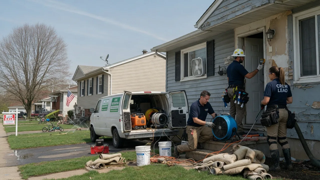 Flood Cleanup in Montgomery Center, VT near me