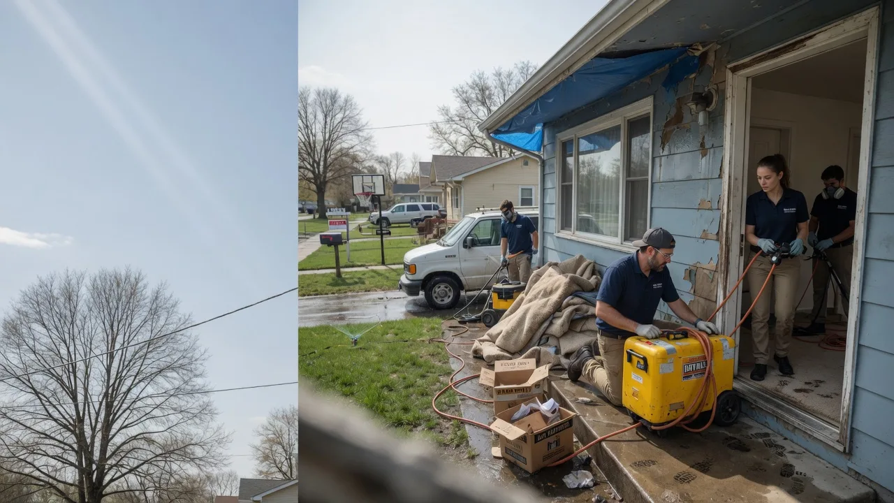 Basement Flood Cleanup in Montgomery Center, VT near me